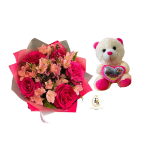 Pack Rosas Intensas & Peluche