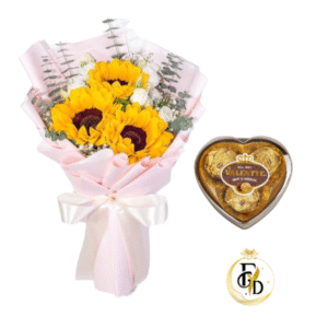 Girasoles y bombones