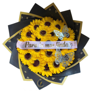 20 Girasoles Eternos Personalizados