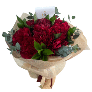 Elegante Ramo De Peonias
