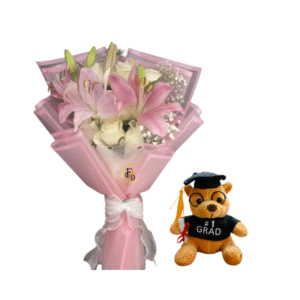 Ramo y Peluche de Graduación
