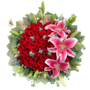 Ramo premium de 50 Rosas