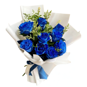 Ramo de Rosas Azules