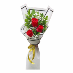 Ramo de 3 Rosas Rojas