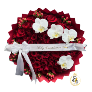 Exclusivo Ramo en Rosas y Orquideas