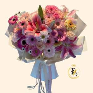 Sinfonía de Gerberas y Lirios