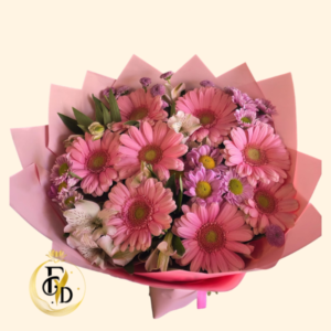 Ramo con Gerberas Rosadas