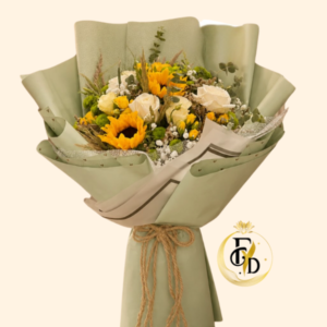 Elegante Ramo con Flores Amarillas