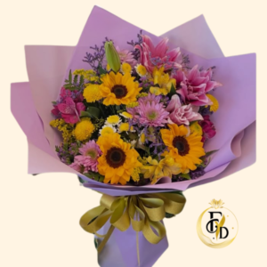 Ramo Primaveral con Girasoles